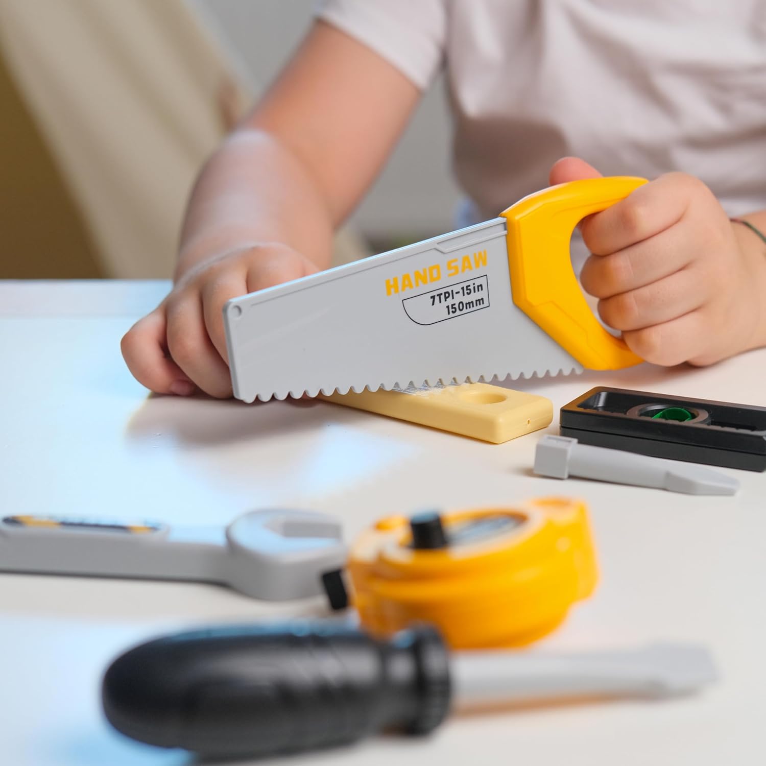 Blue Pinafore Denim Dress