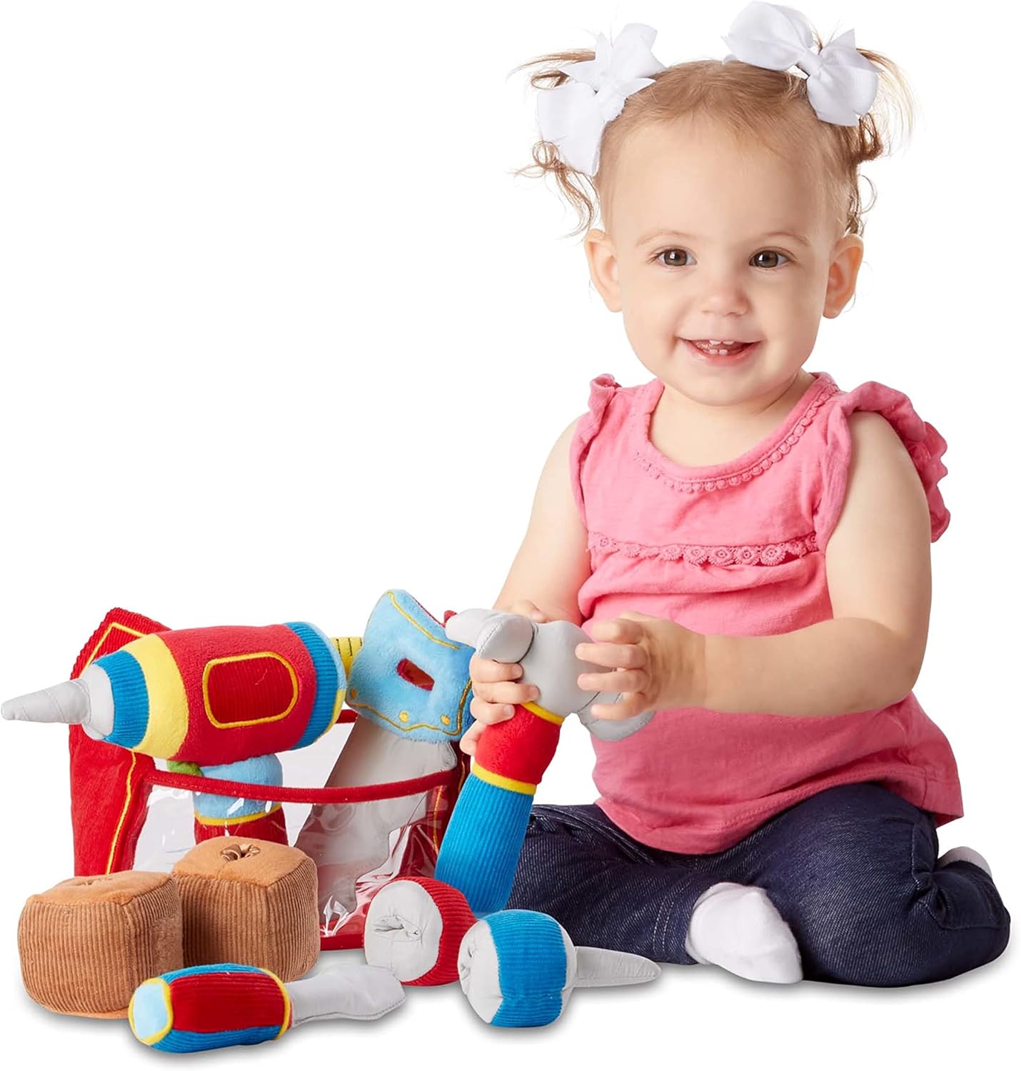 Blue Pinafore Denim Dress