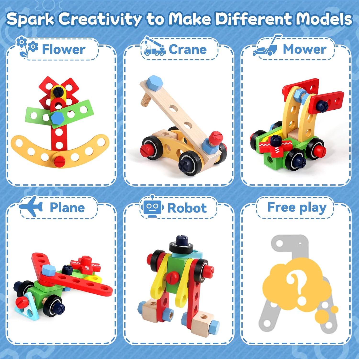 Blue Pinafore Denim Dress