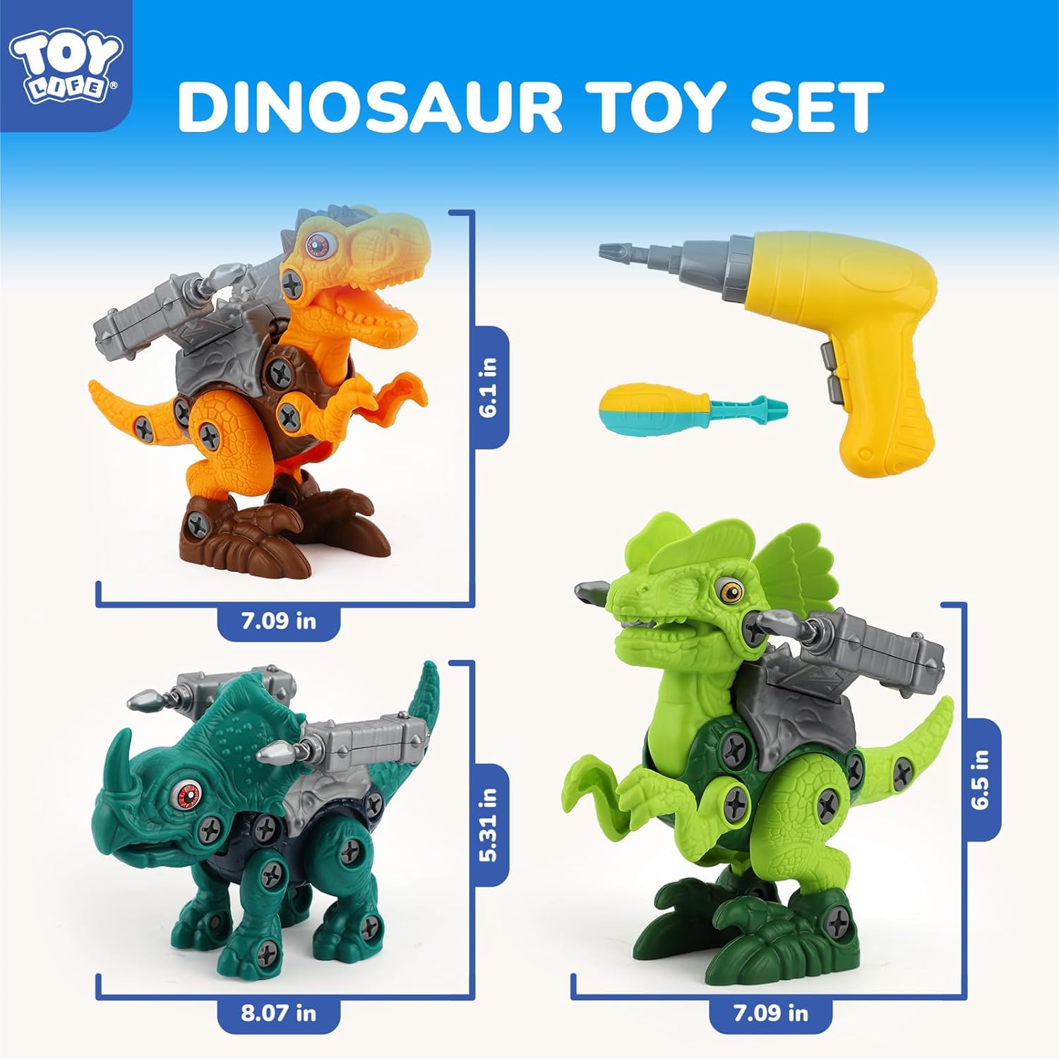 Blue Pinafore Denim Dress