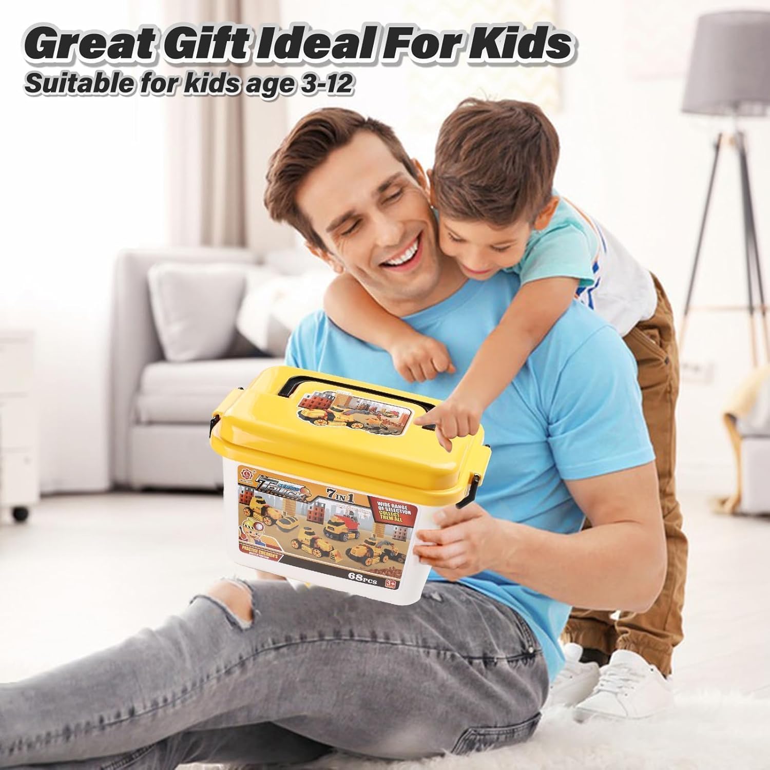 Blue Pinafore Denim Dress