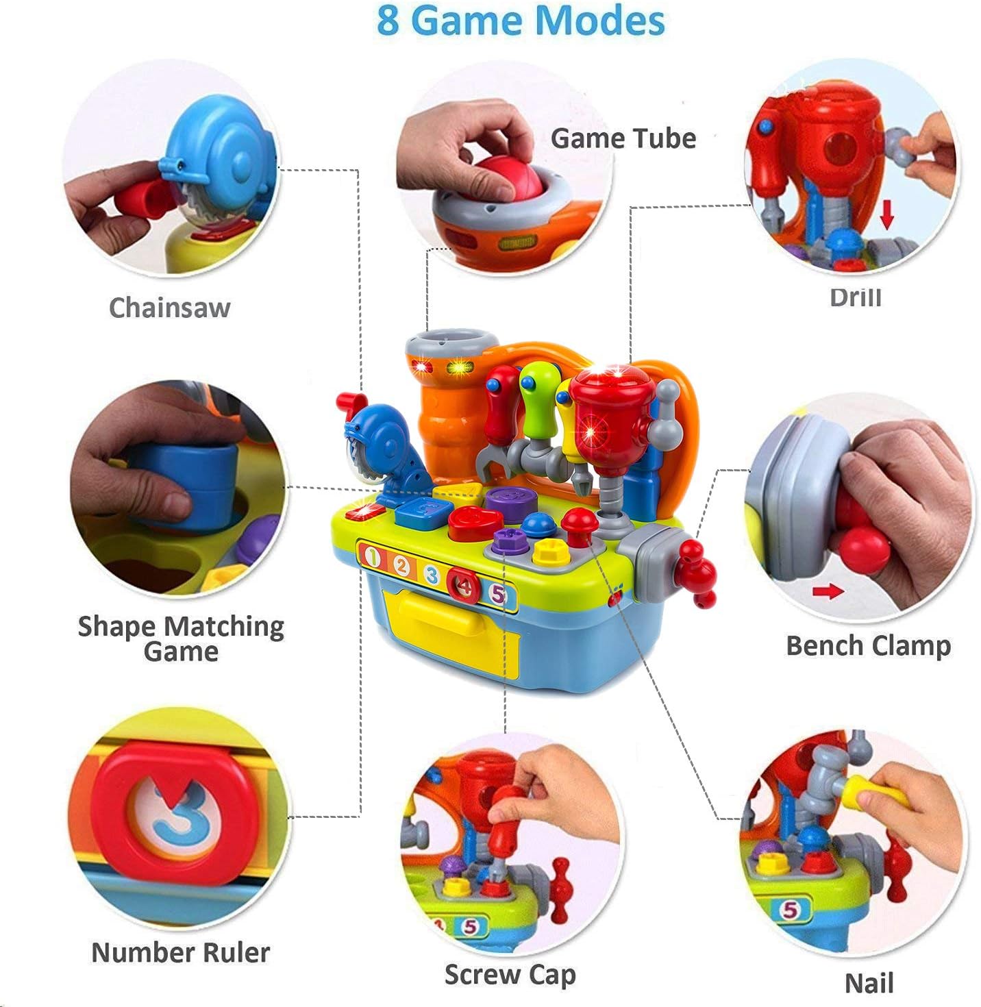 Blue Pinafore Denim Dress