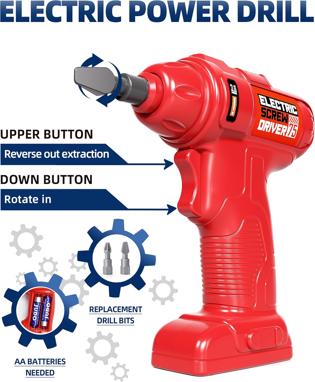 Blue Pinafore Denim Dress