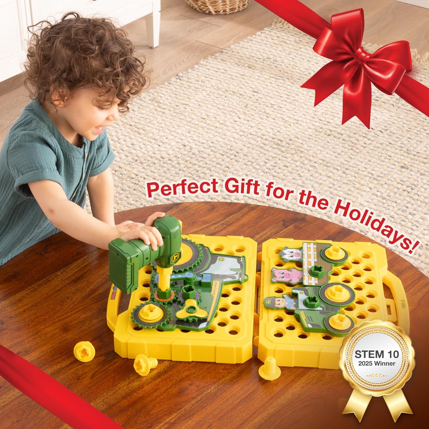 Blue Pinafore Denim Dress