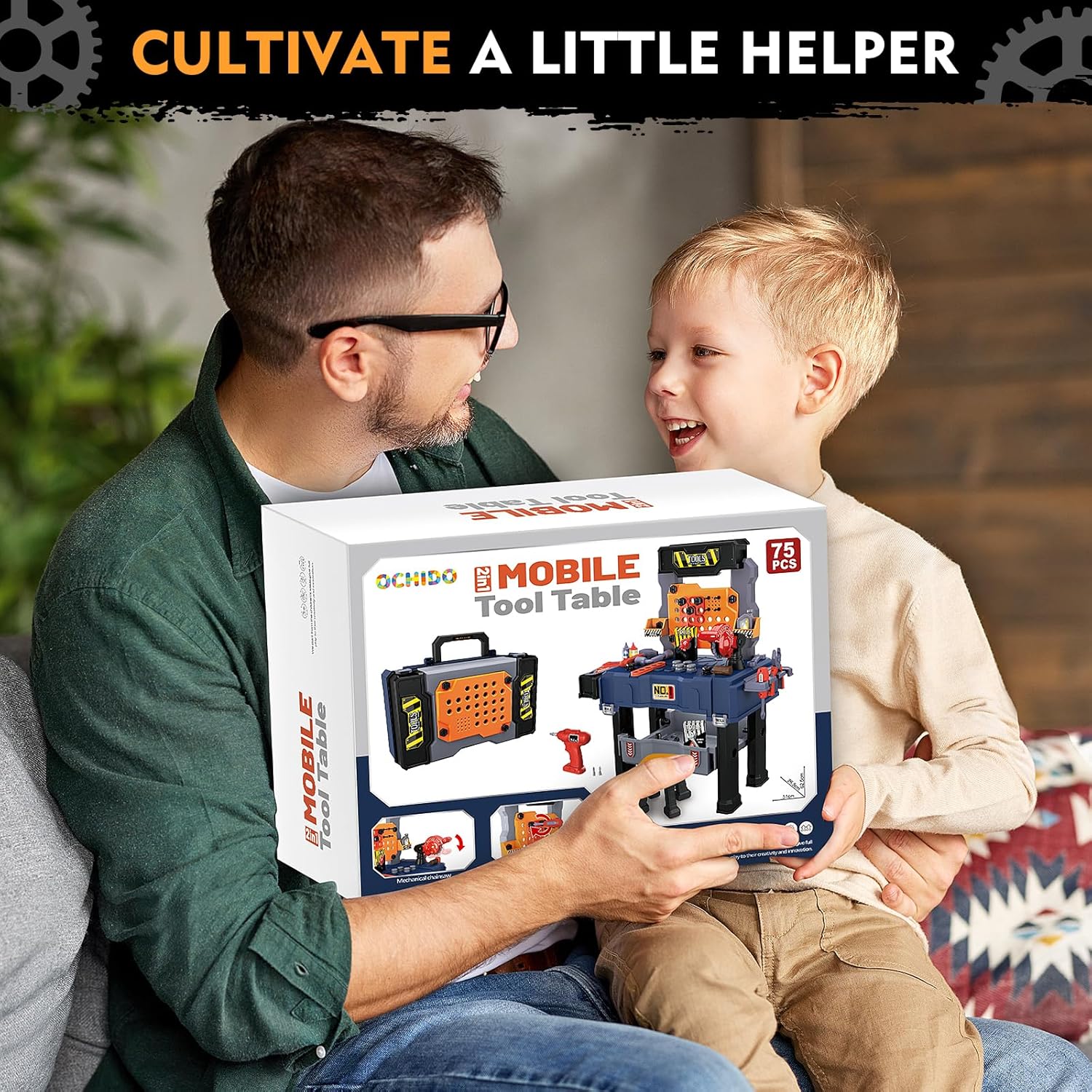 Blue Pinafore Denim Dress