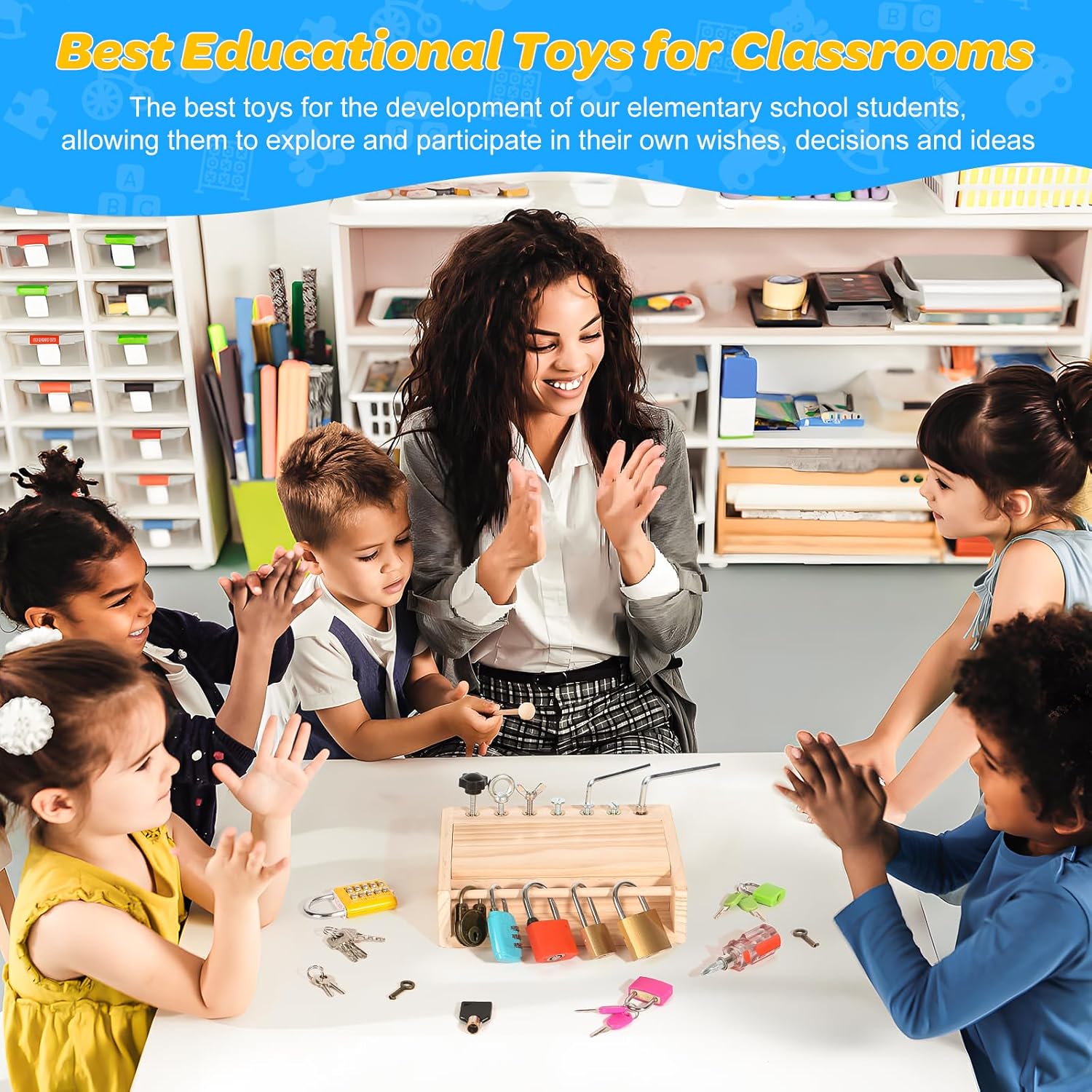 Blue Pinafore Denim Dress