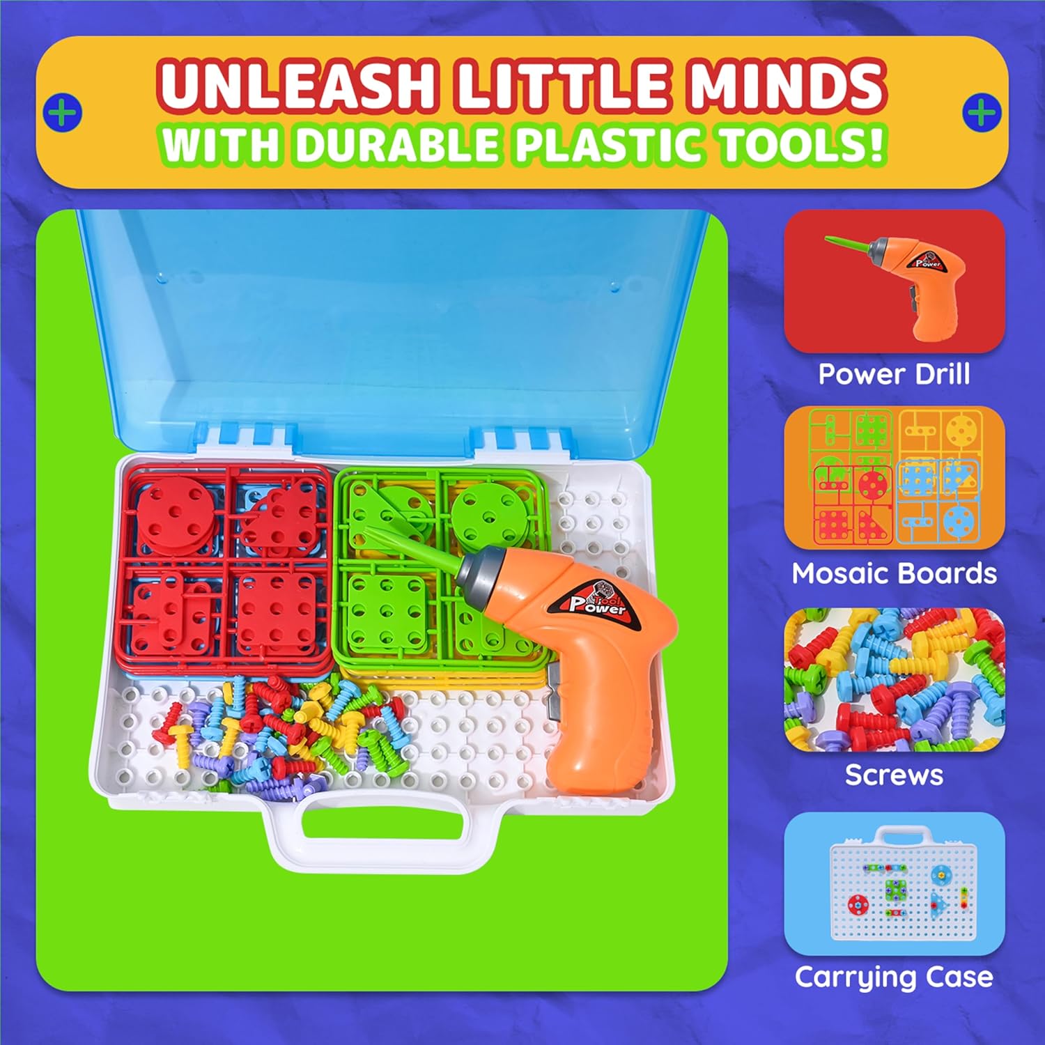 Blue Pinafore Denim Dress