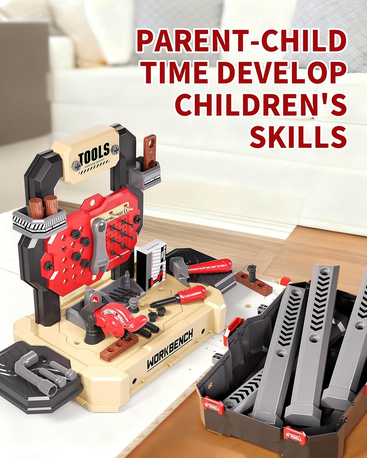 Blue Pinafore Denim Dress