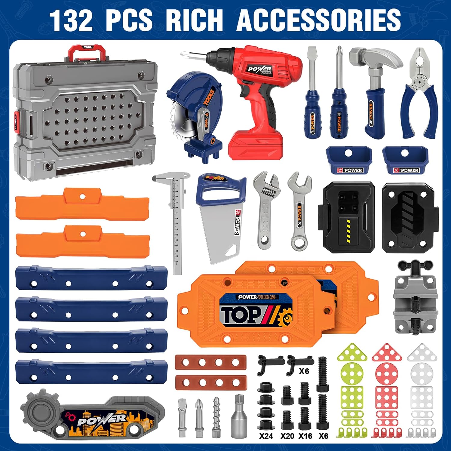 Blue Pinafore Denim Dress