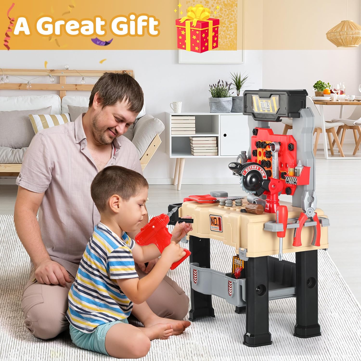 Blue Pinafore Denim Dress