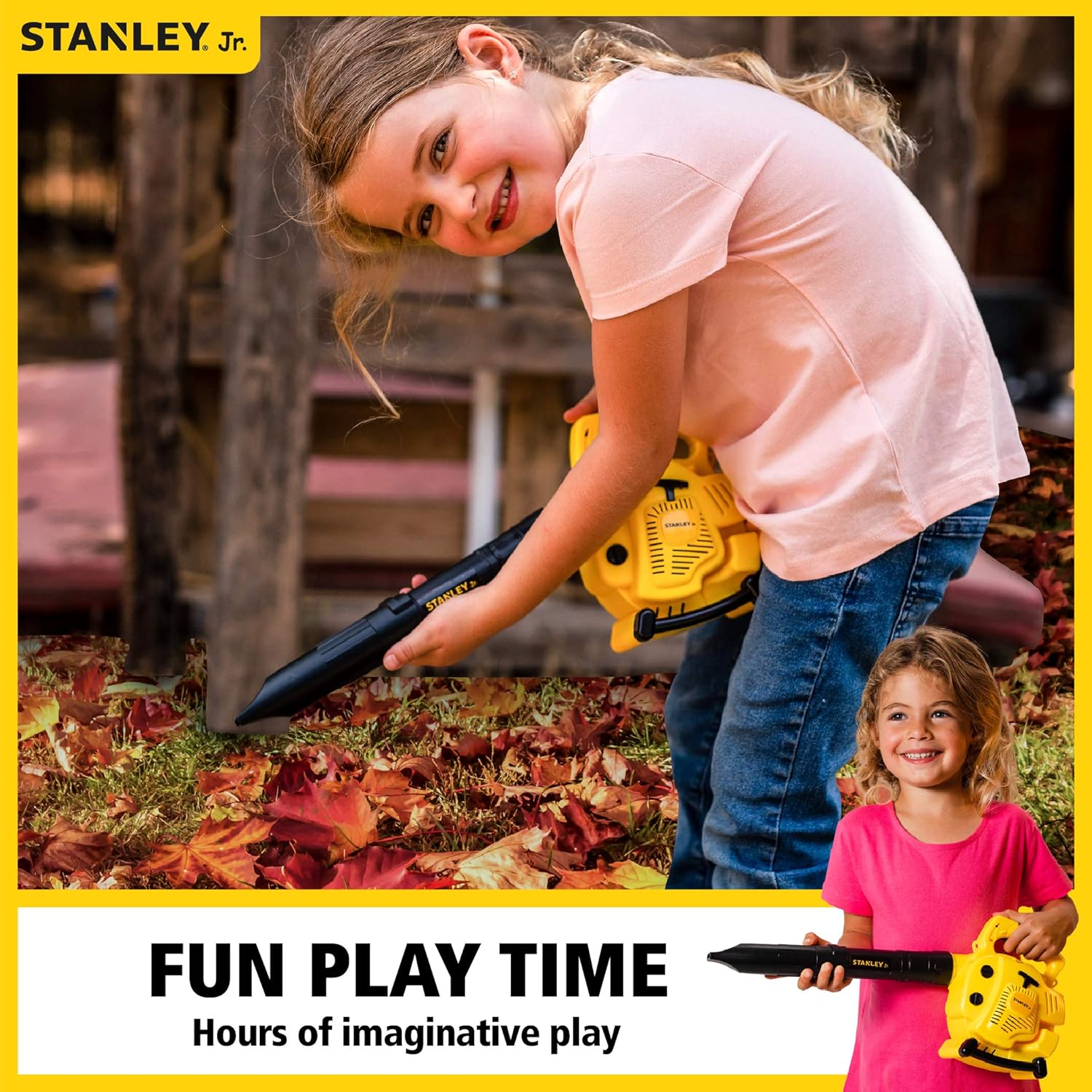 Blue Pinafore Denim Dress