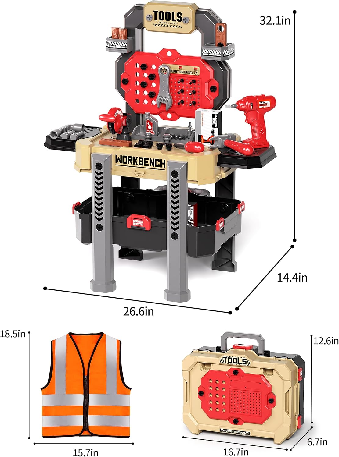 Blue Pinafore Denim Dress