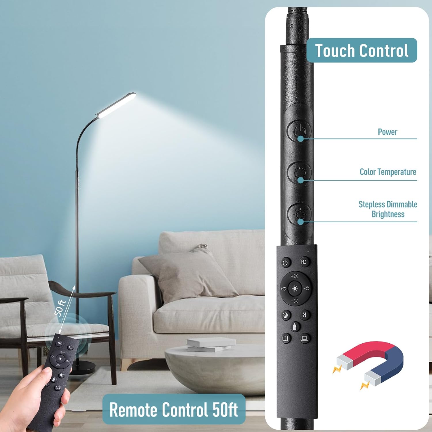 Blue Pinafore Denim Dress