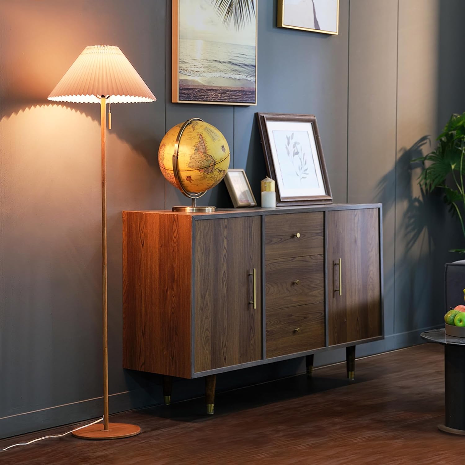 Blue Pinafore Denim Dress