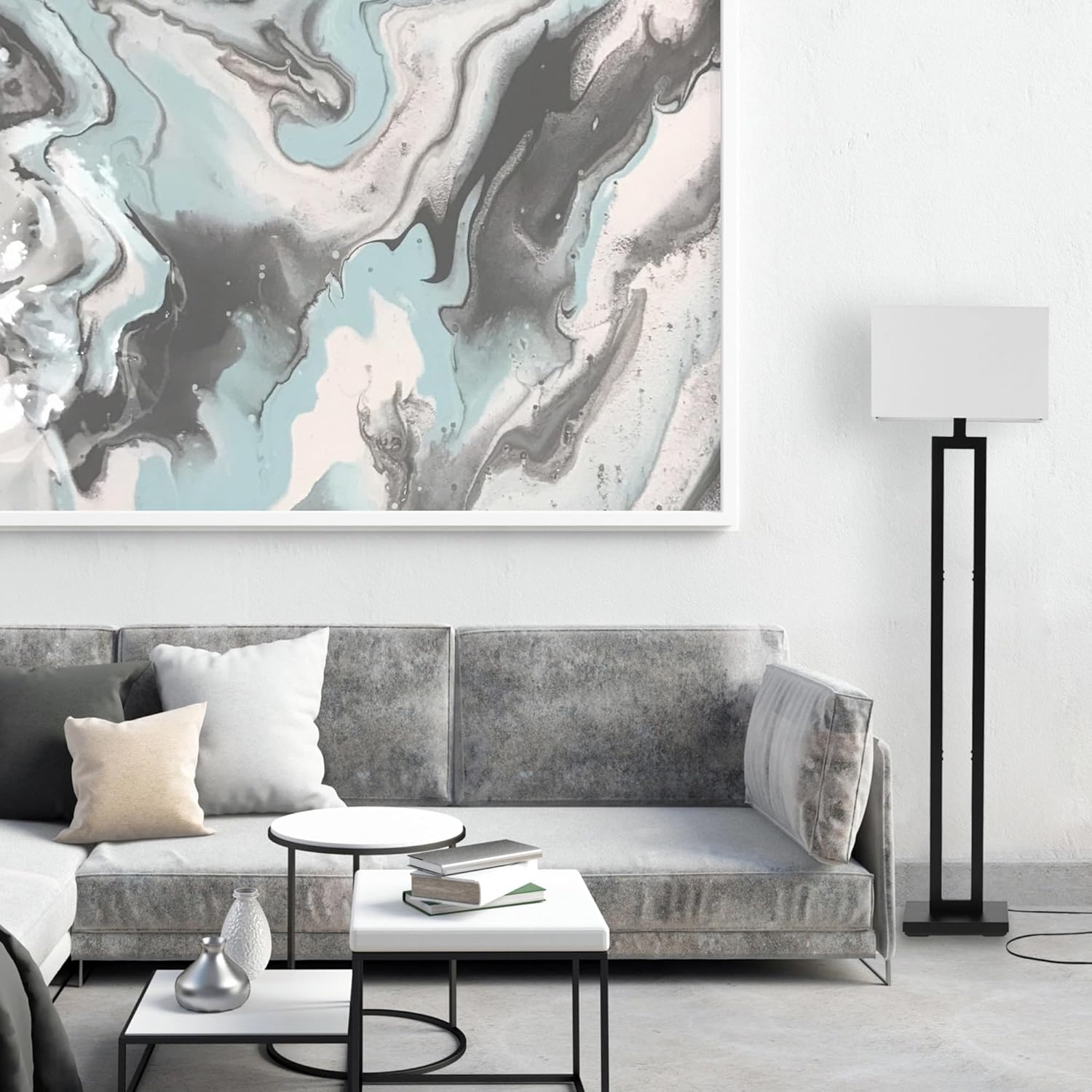 Blue Pinafore Denim Dress