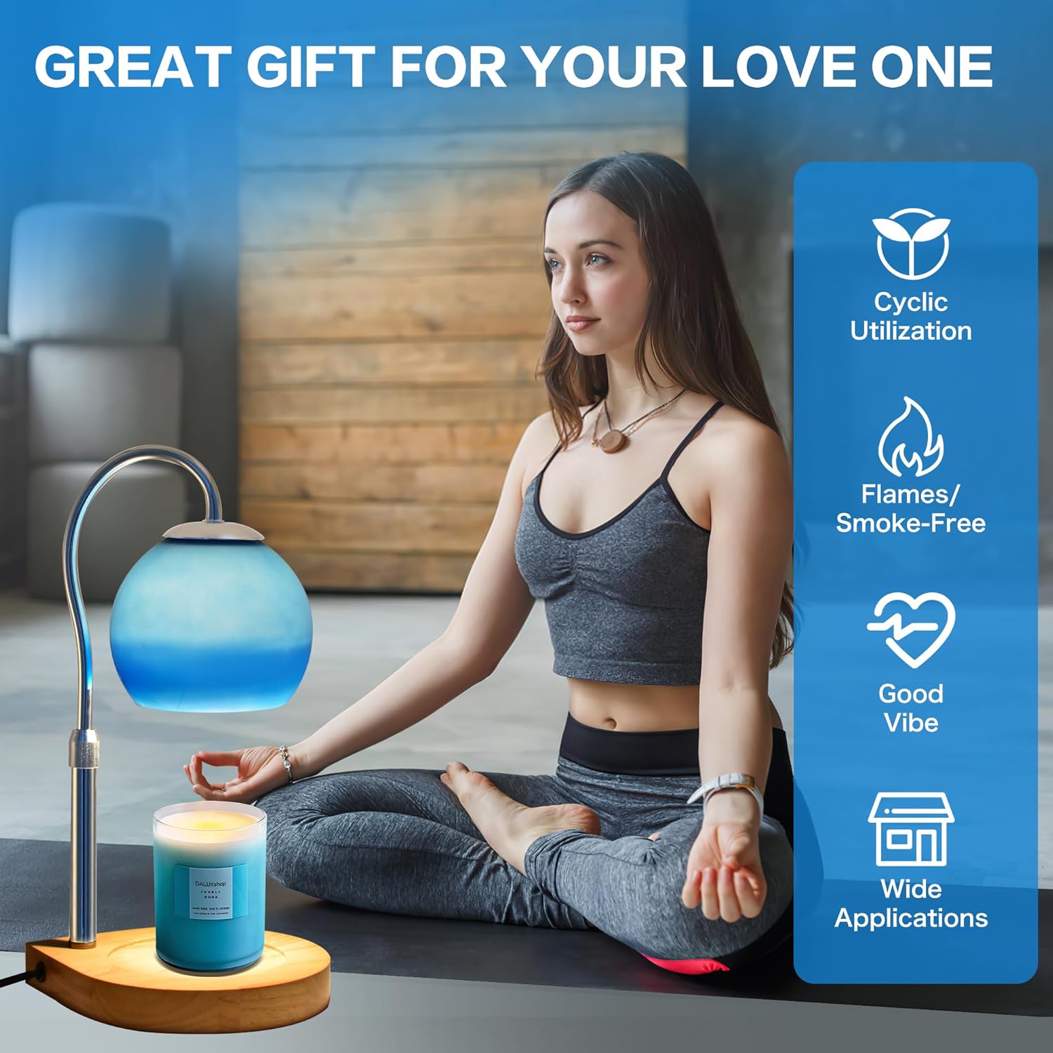 Blue Pinafore Denim Dress