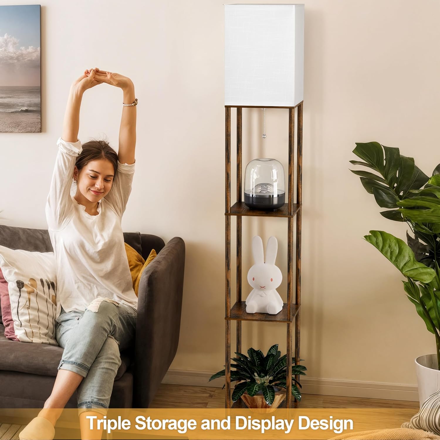 Blue Pinafore Denim Dress