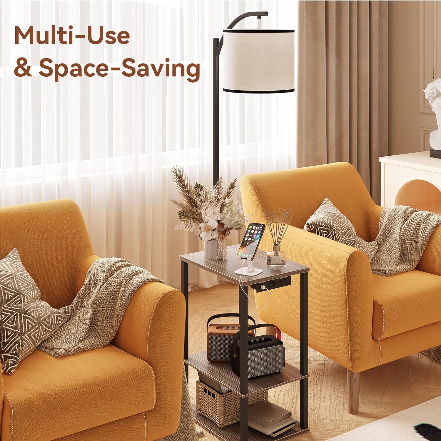 Blue Pinafore Denim Dress