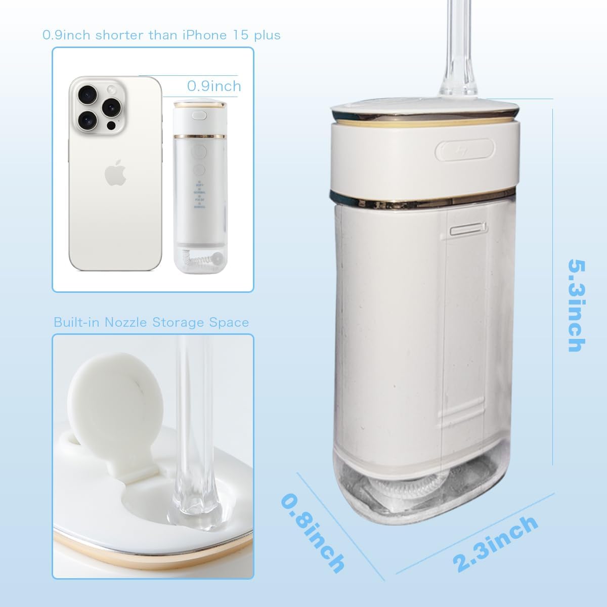 Blue Pinafore Denim Dress