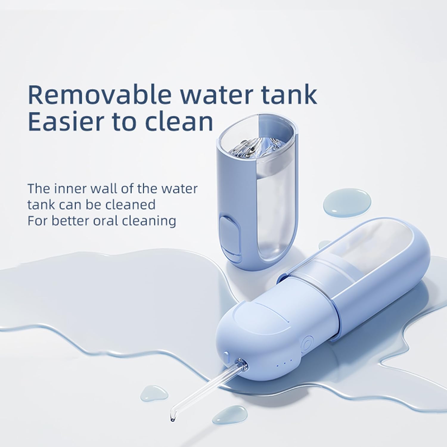 Blue Pinafore Denim Dress