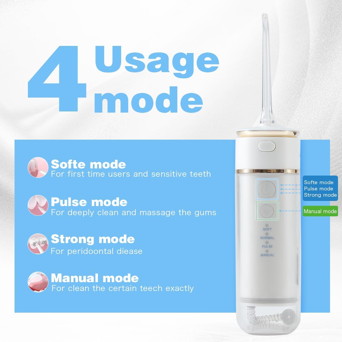 Blue Pinafore Denim Dress