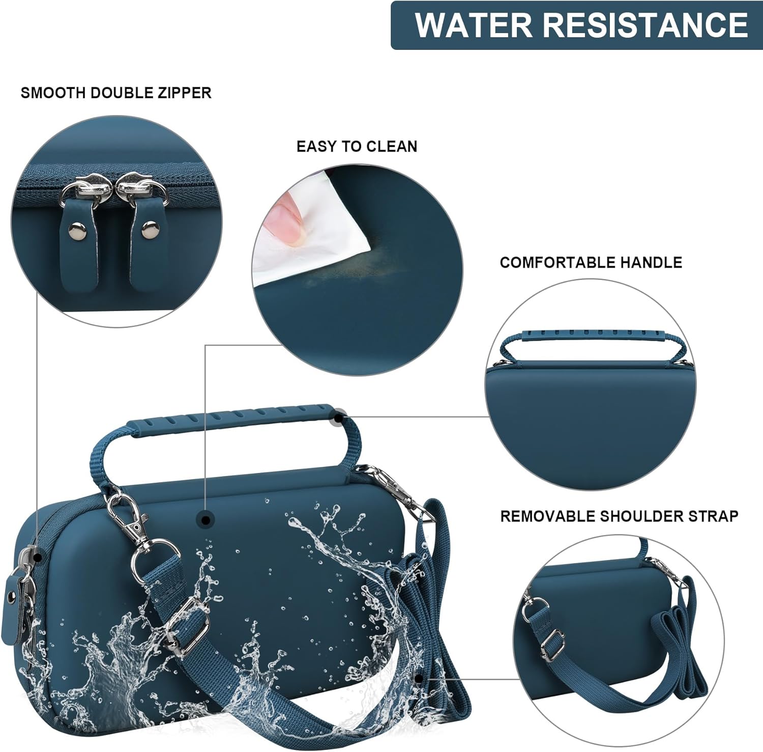 Blue Pinafore Denim Dress