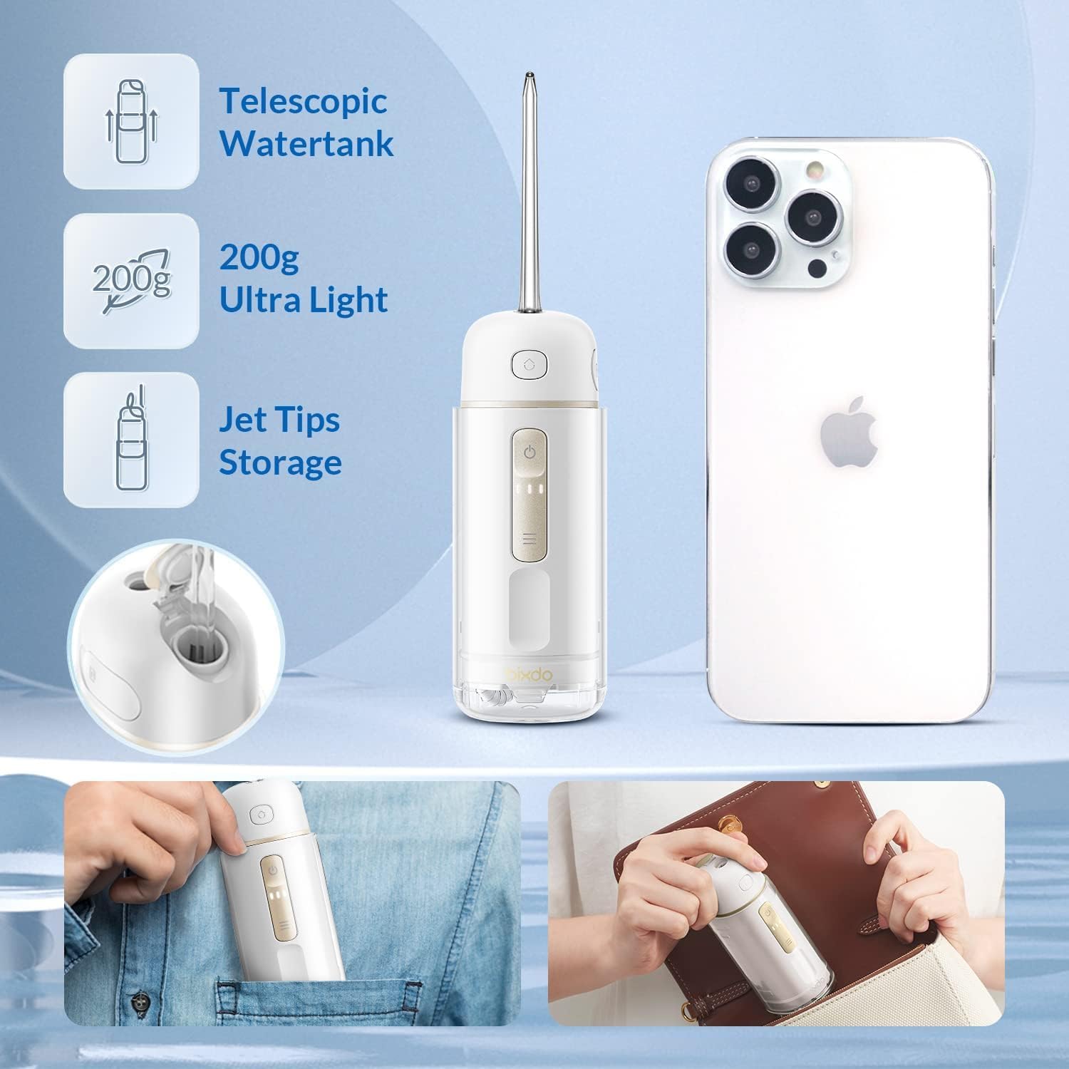 Blue Pinafore Denim Dress