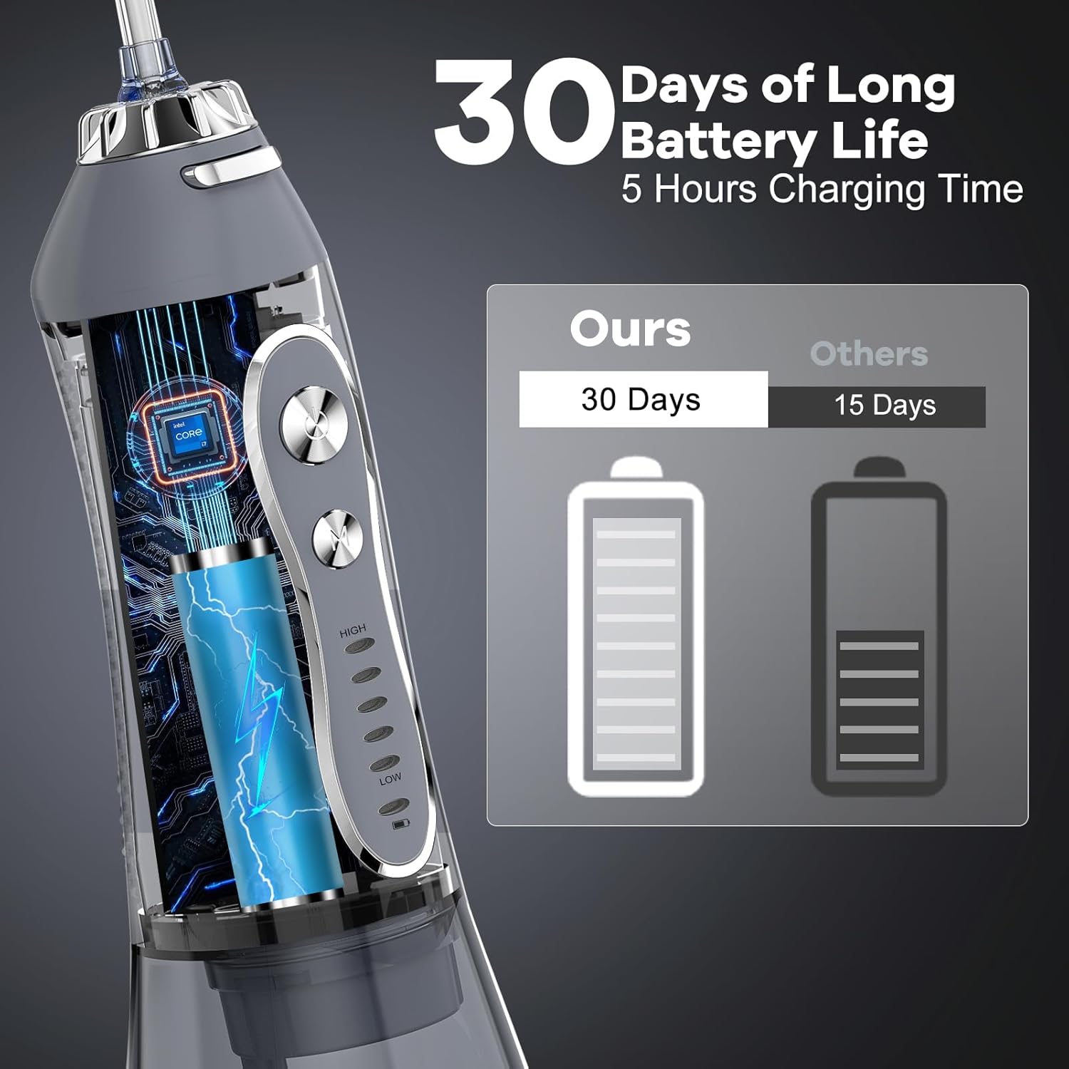 Blue Pinafore Denim Dress