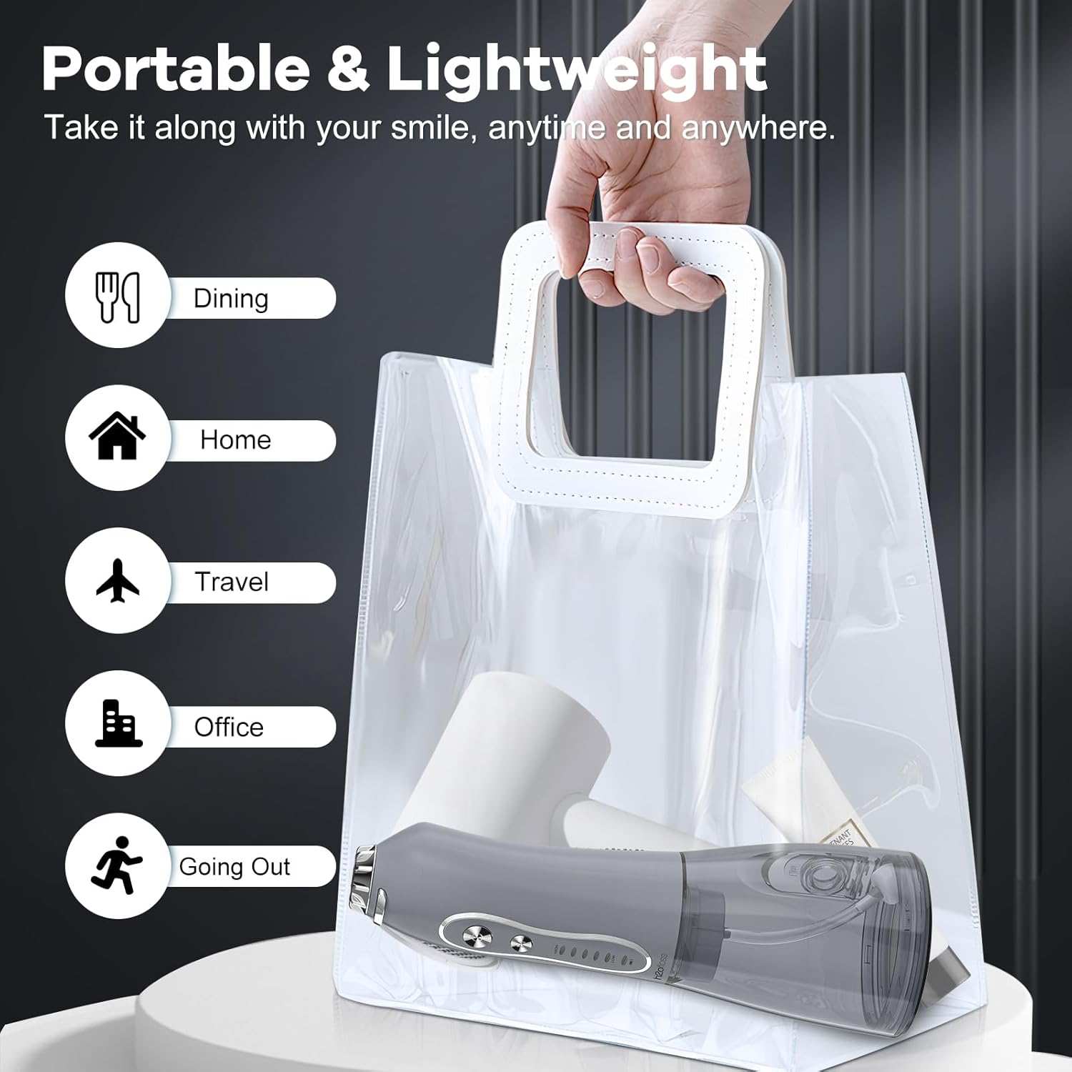 Blue Pinafore Denim Dress