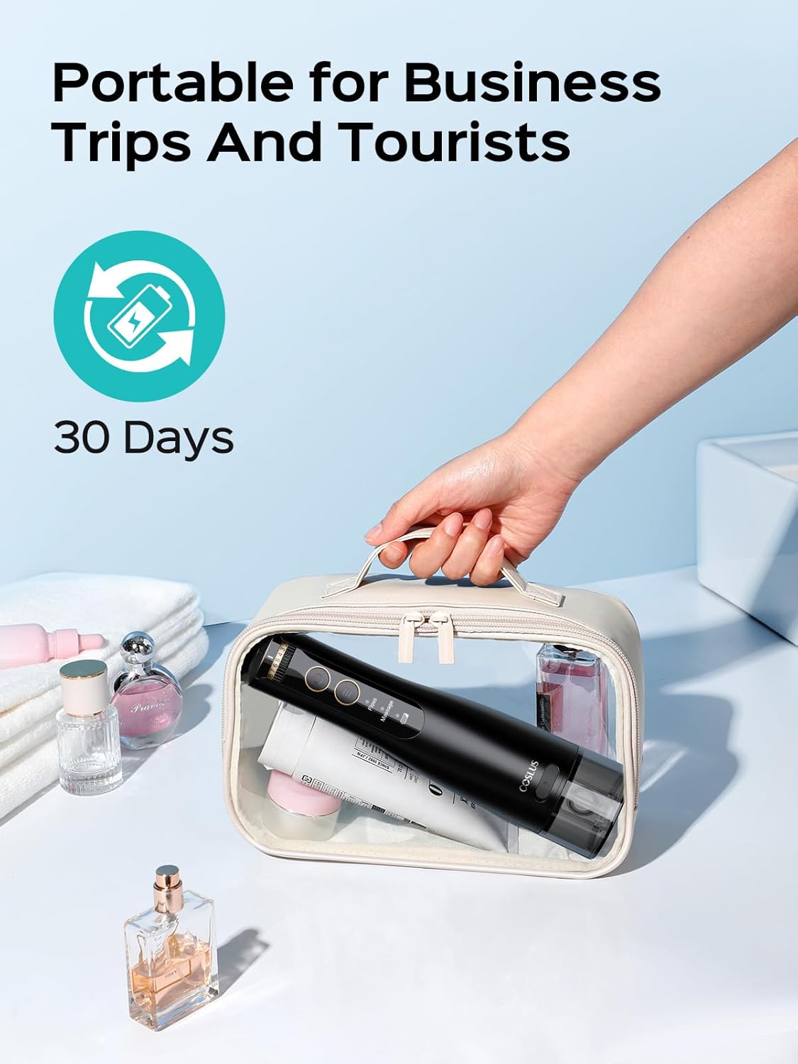 Blue Pinafore Denim Dress