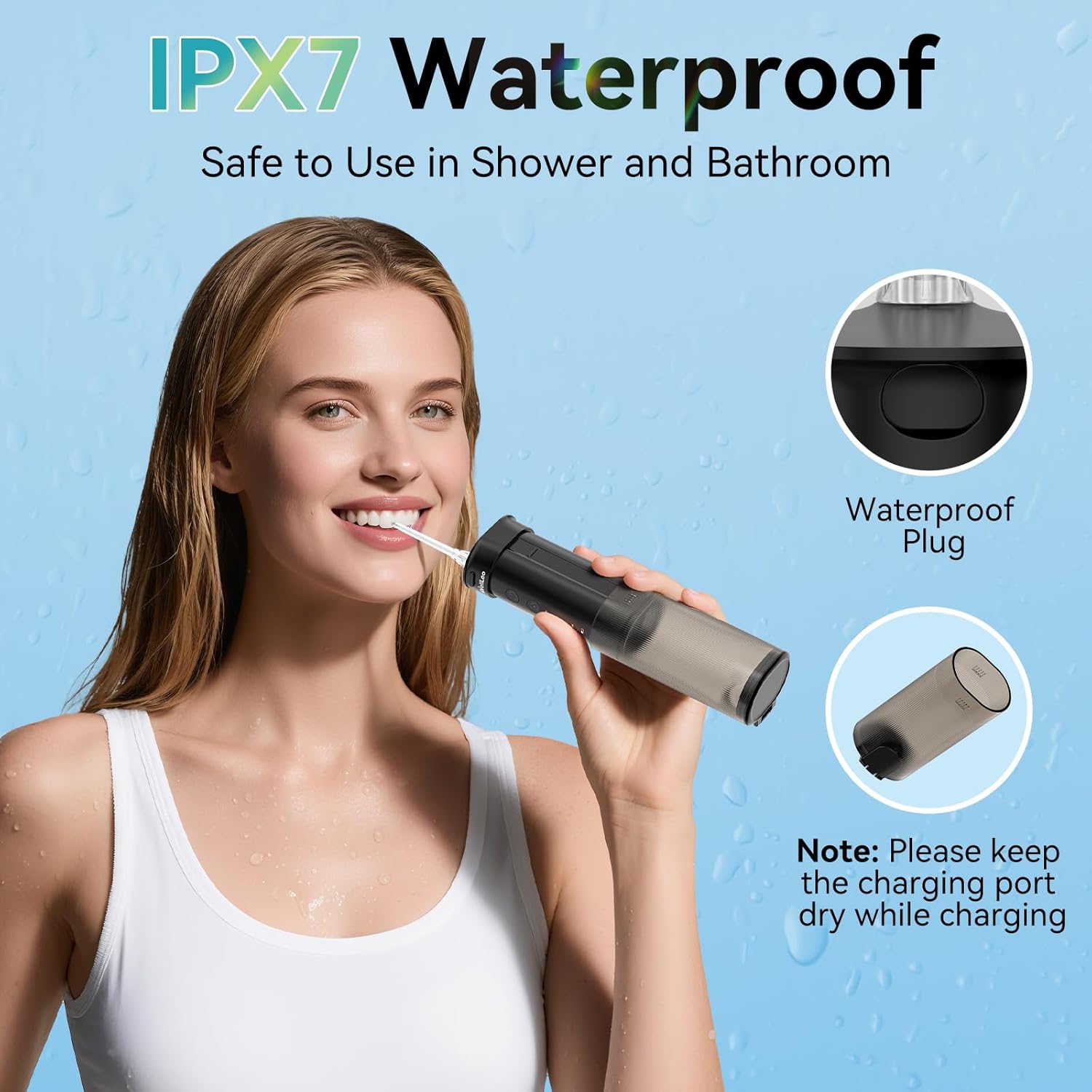 Blue Pinafore Denim Dress