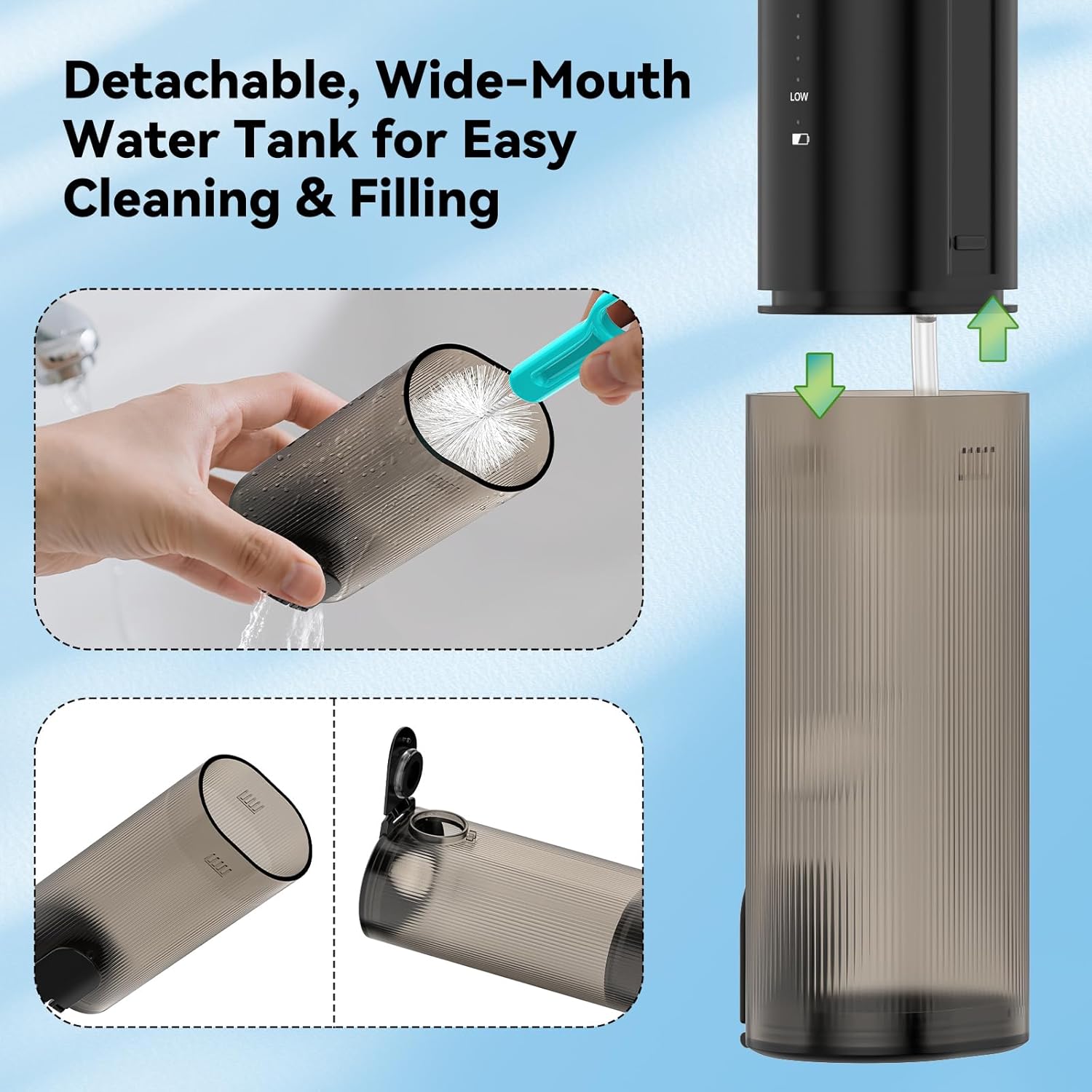 Blue Pinafore Denim Dress