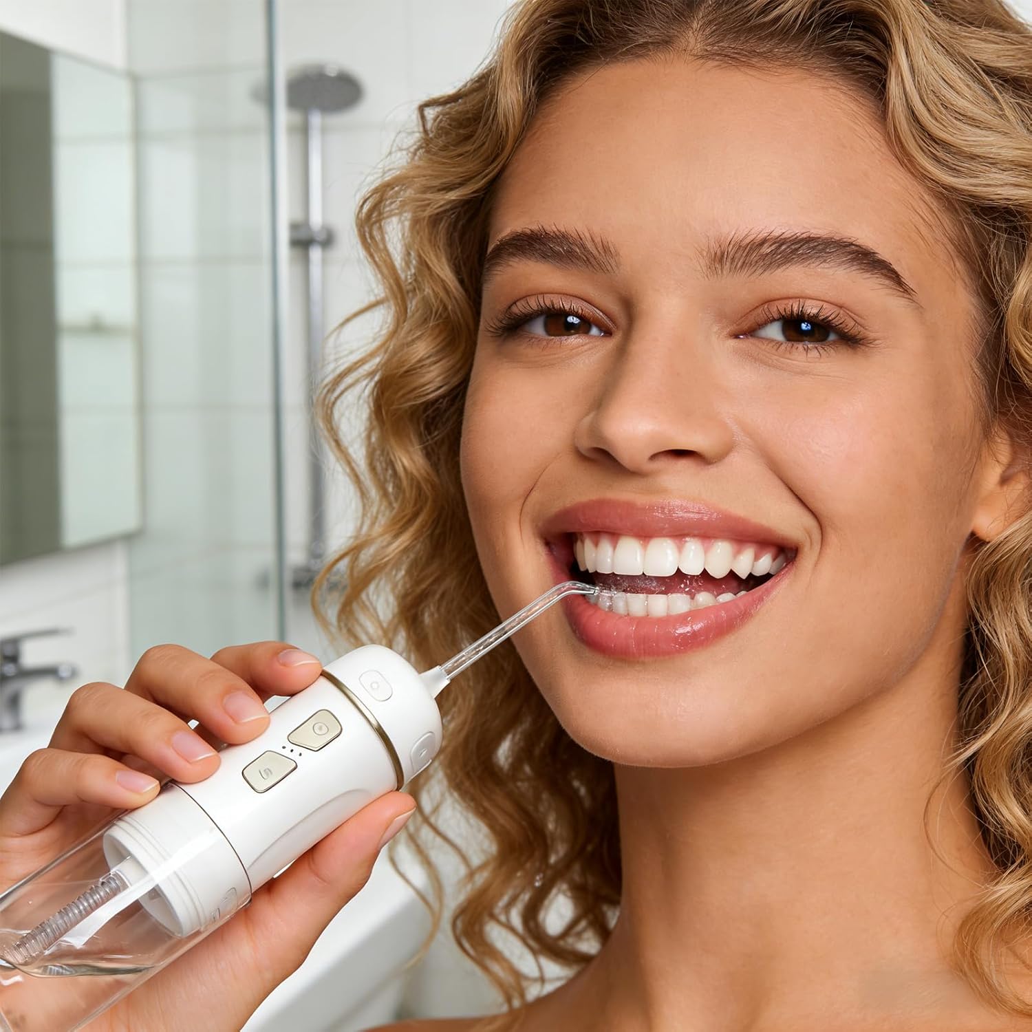 Blue Pinafore Denim Dress