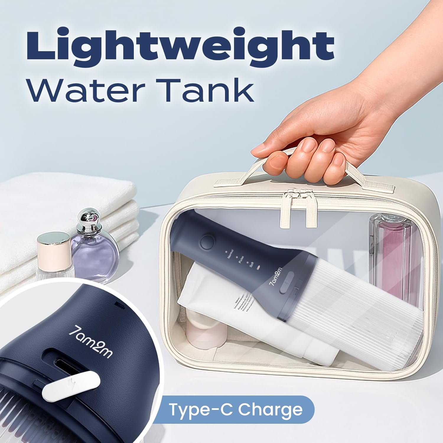 Blue Pinafore Denim Dress