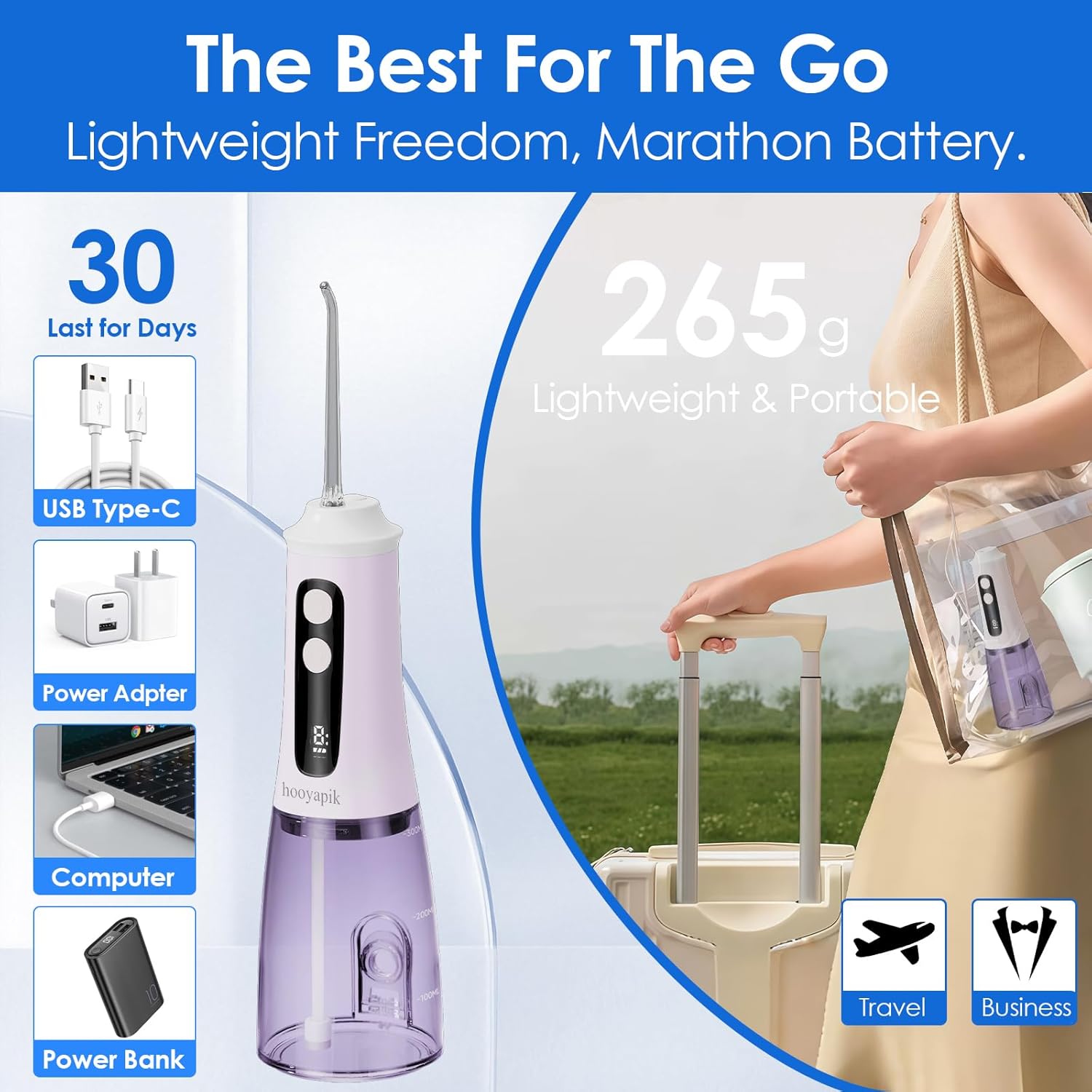 Blue Pinafore Denim Dress