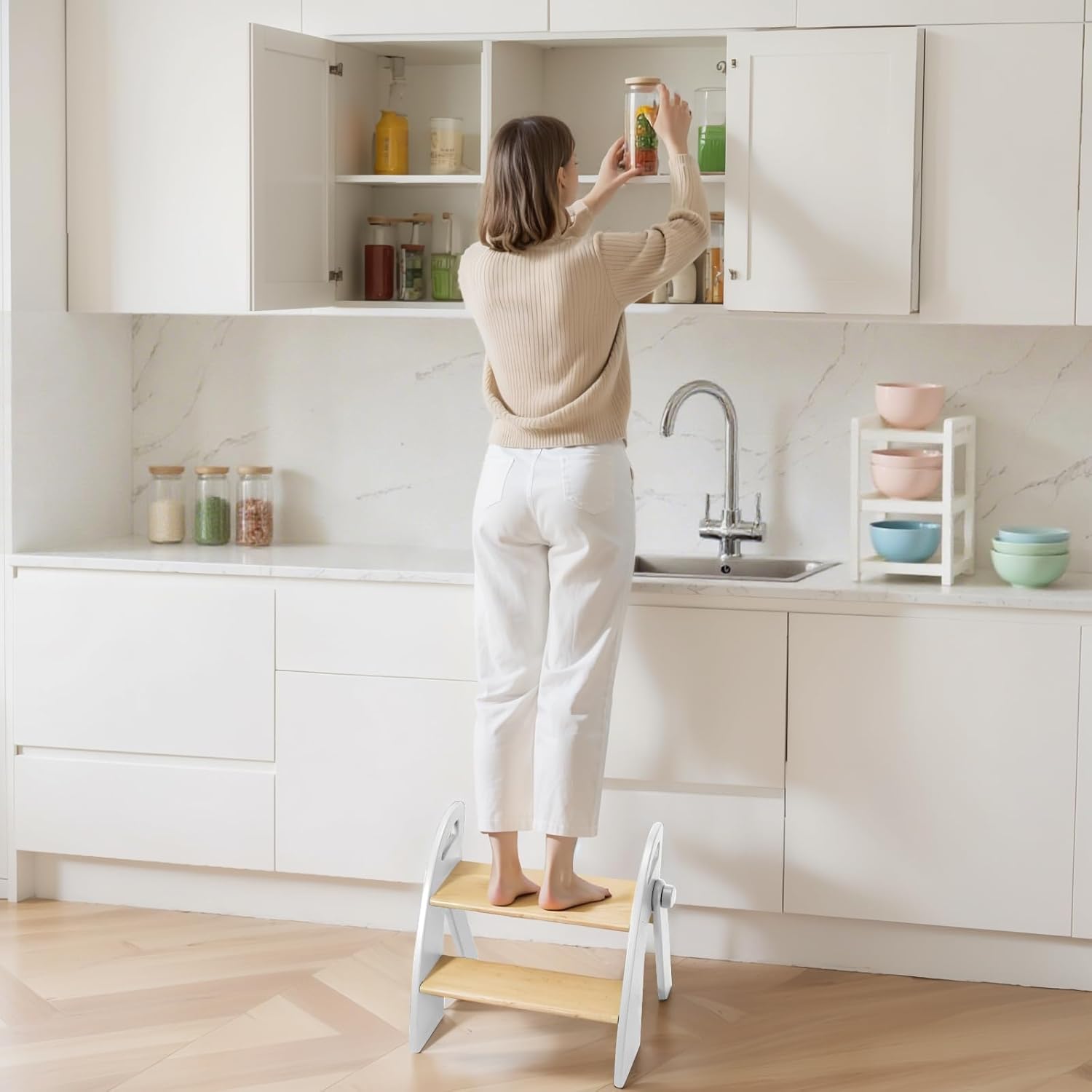 Blue Pinafore Denim Dress