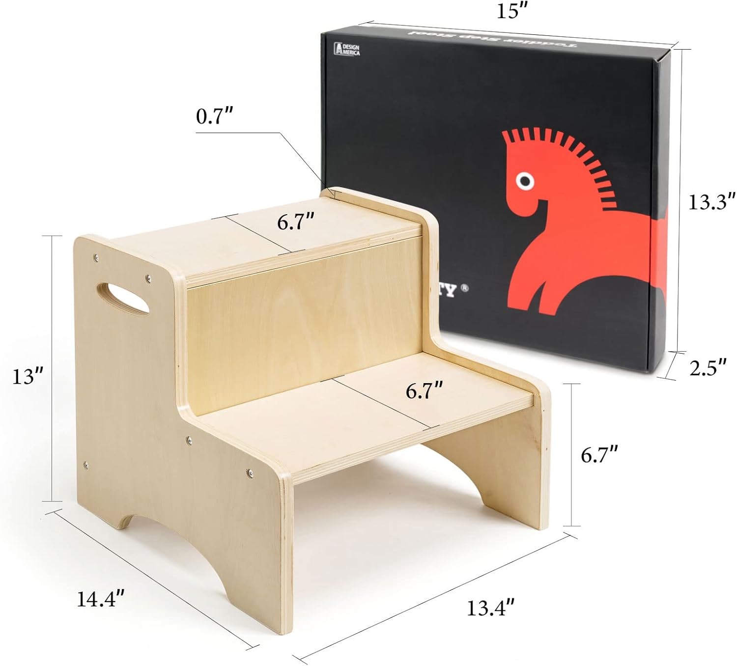 Blue Pinafore Denim Dress