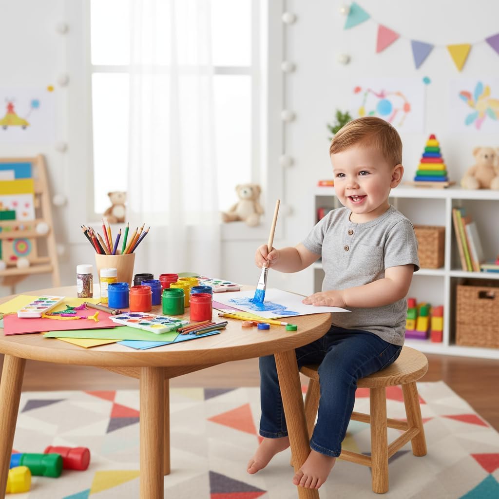 Blue Pinafore Denim Dress
