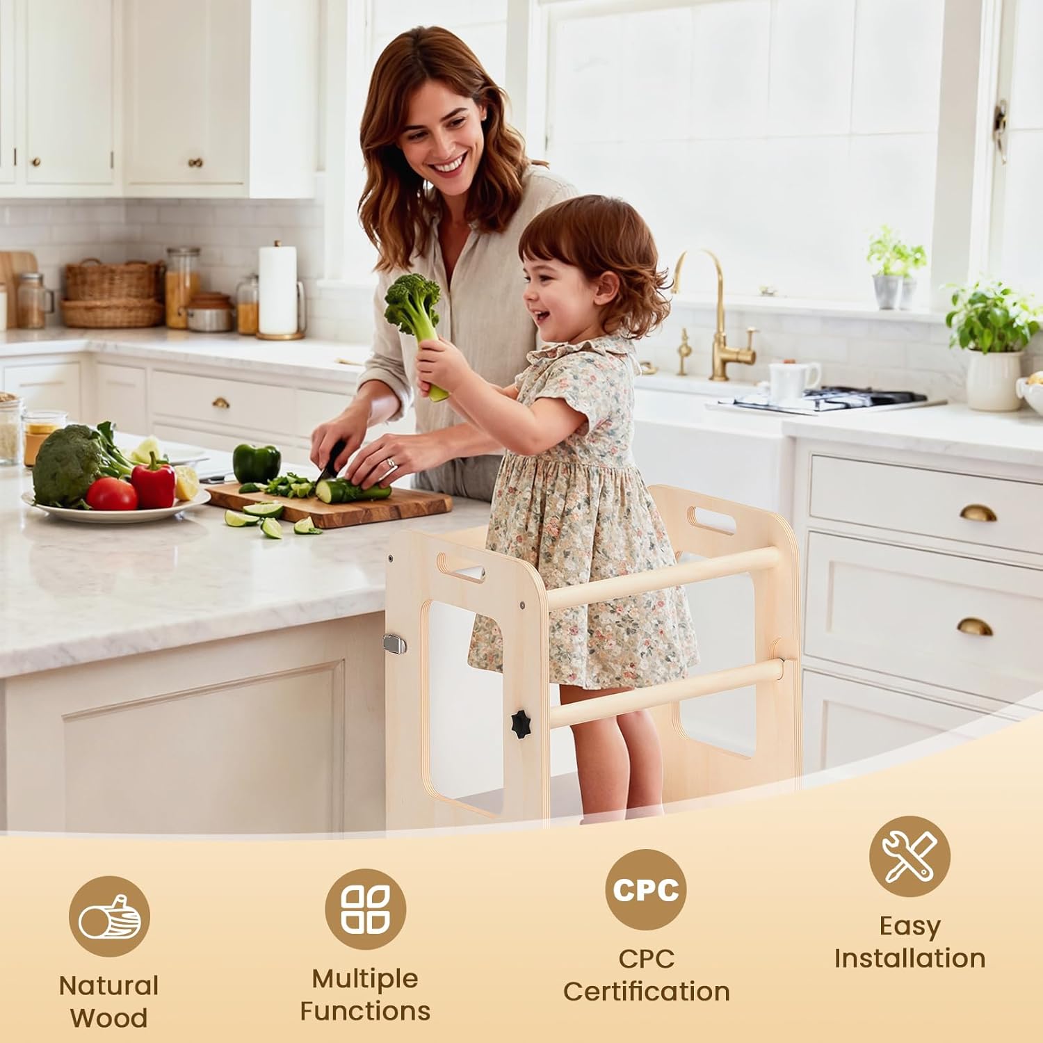 Blue Pinafore Denim Dress