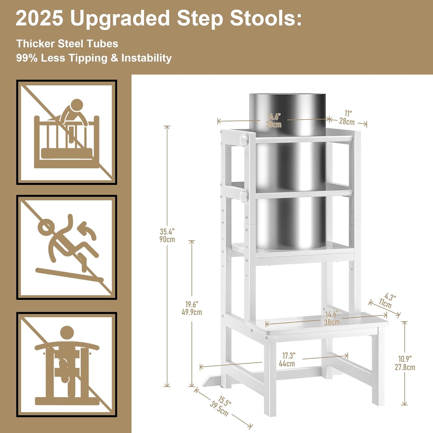 Blue Pinafore Denim Dress