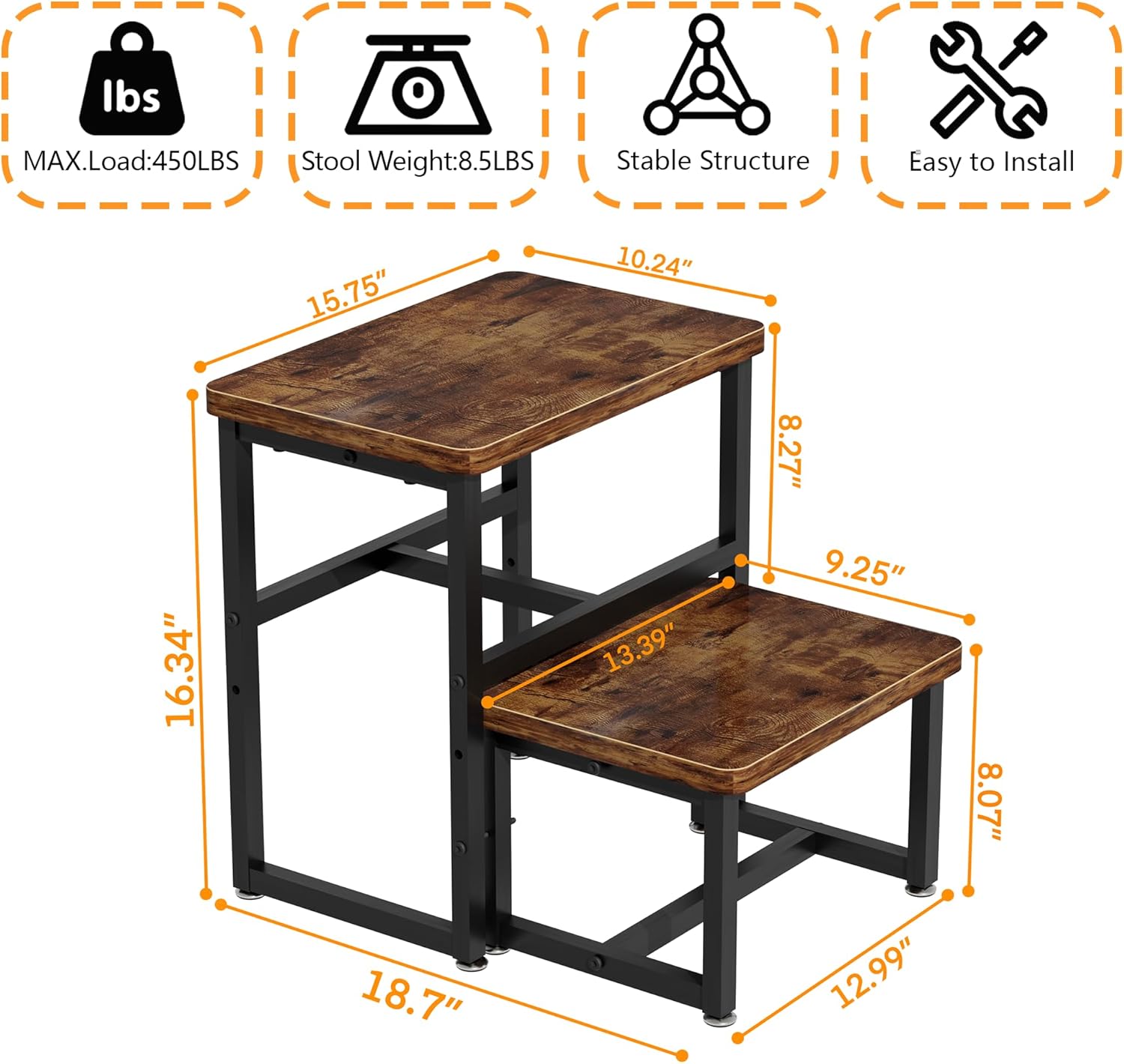 Blue Pinafore Denim Dress