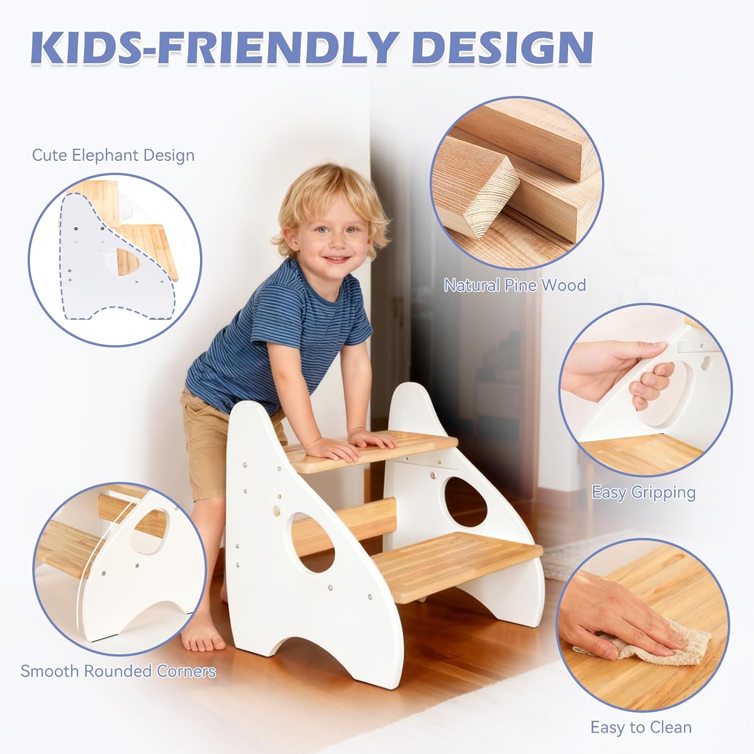 Blue Pinafore Denim Dress