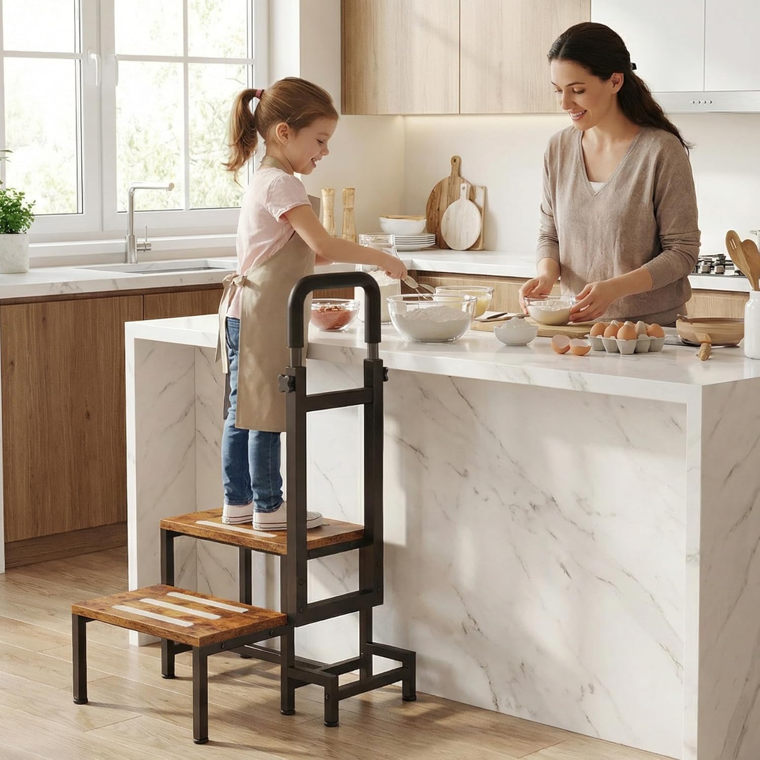 Blue Pinafore Denim Dress