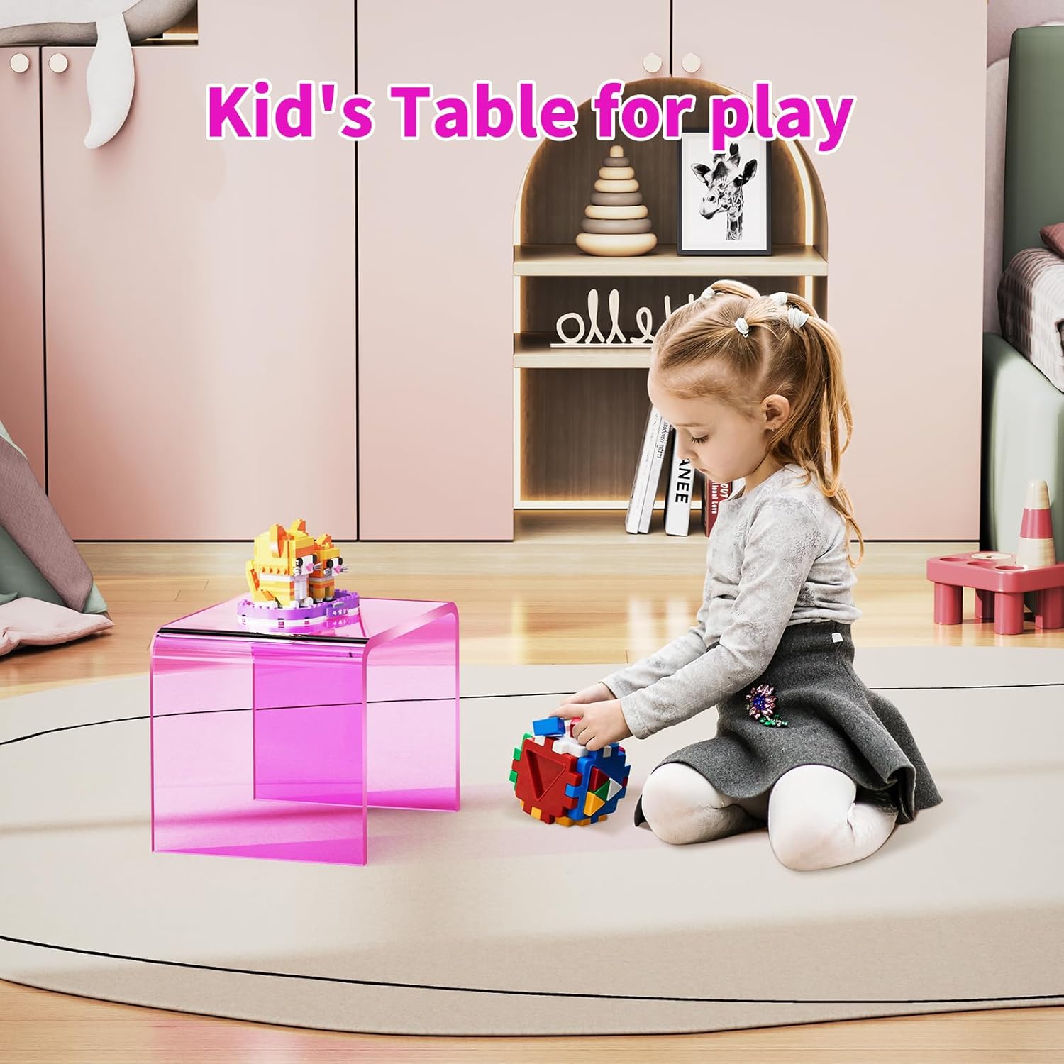 Blue Pinafore Denim Dress