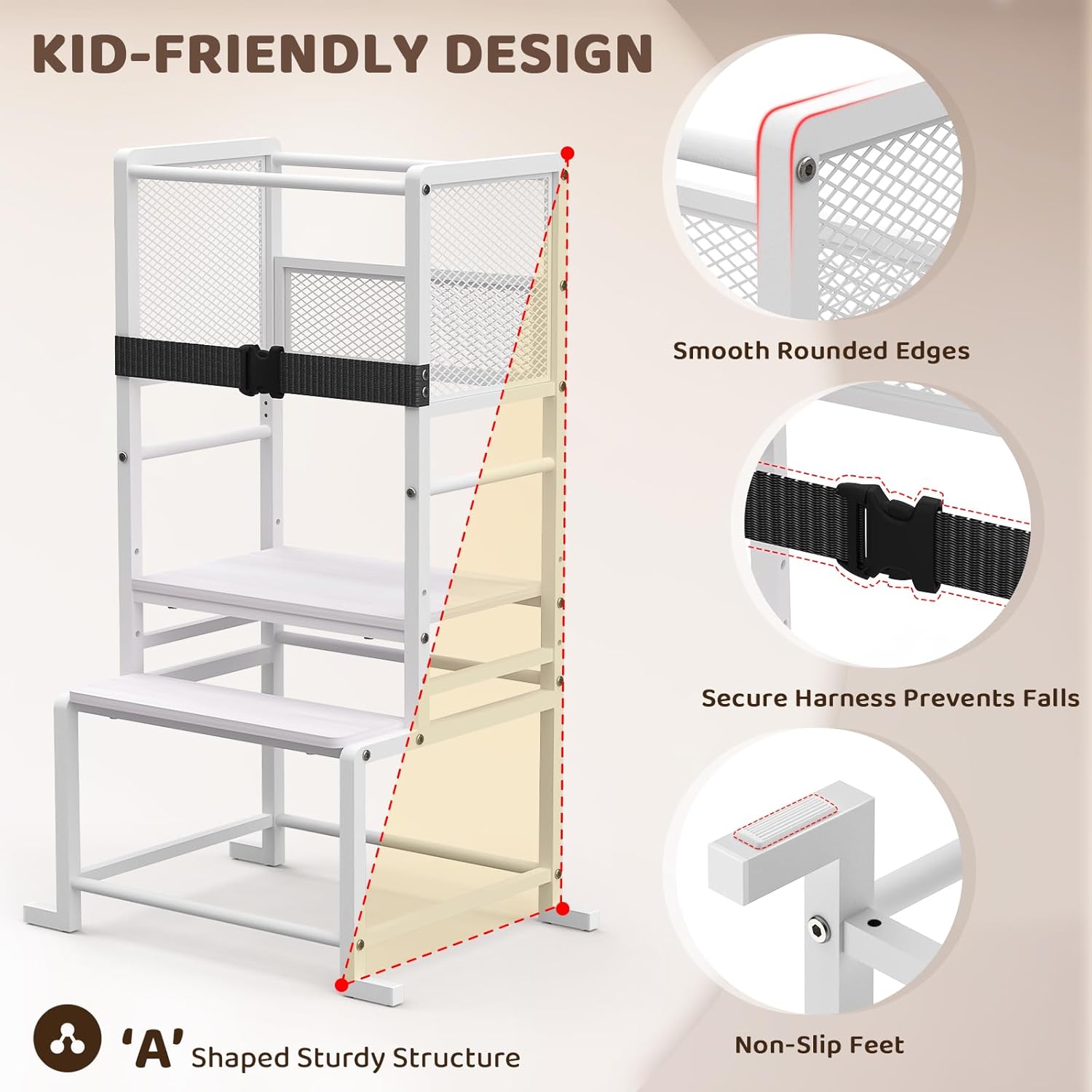 Blue Pinafore Denim Dress