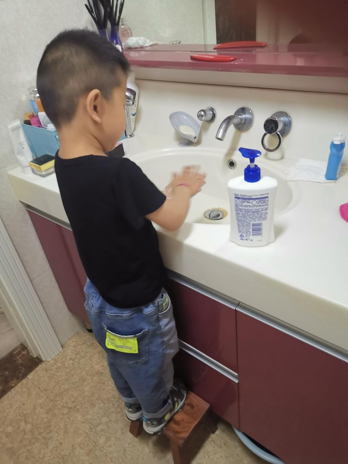 Blue Pinafore Denim Dress