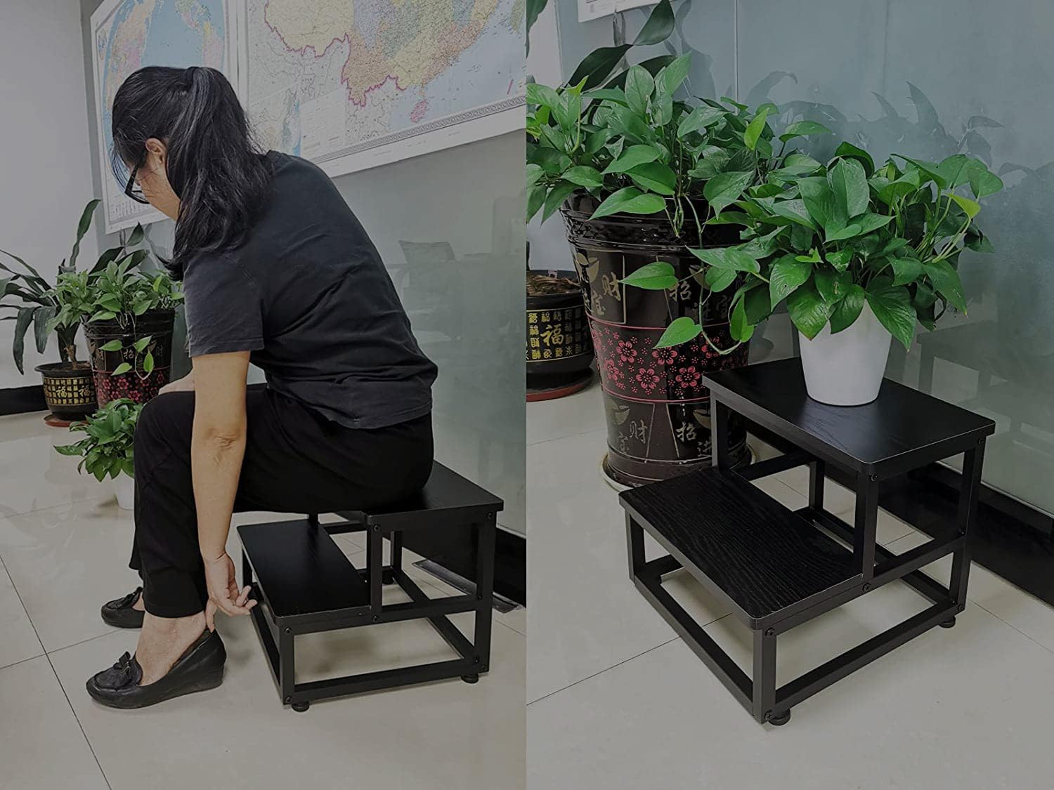 Blue Pinafore Denim Dress