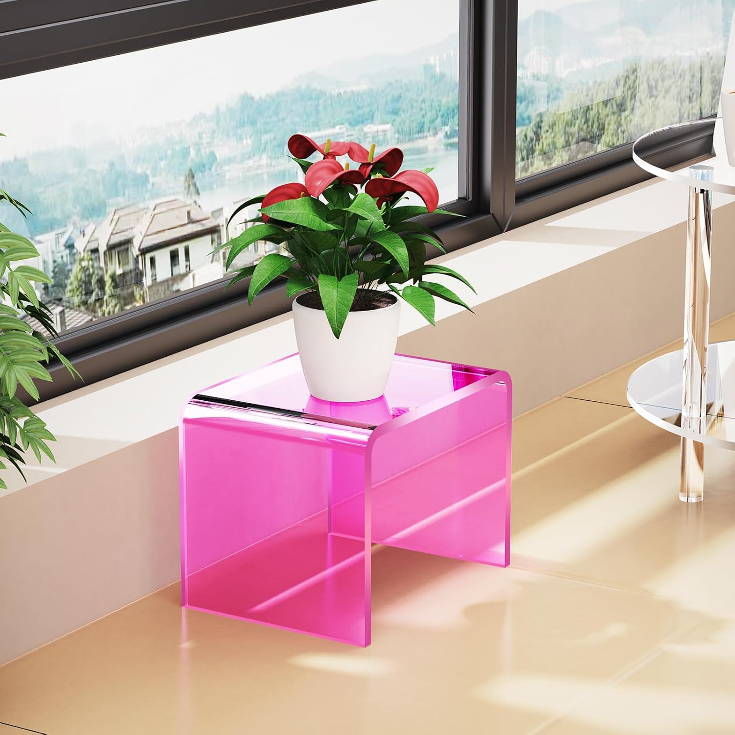 Blue Pinafore Denim Dress