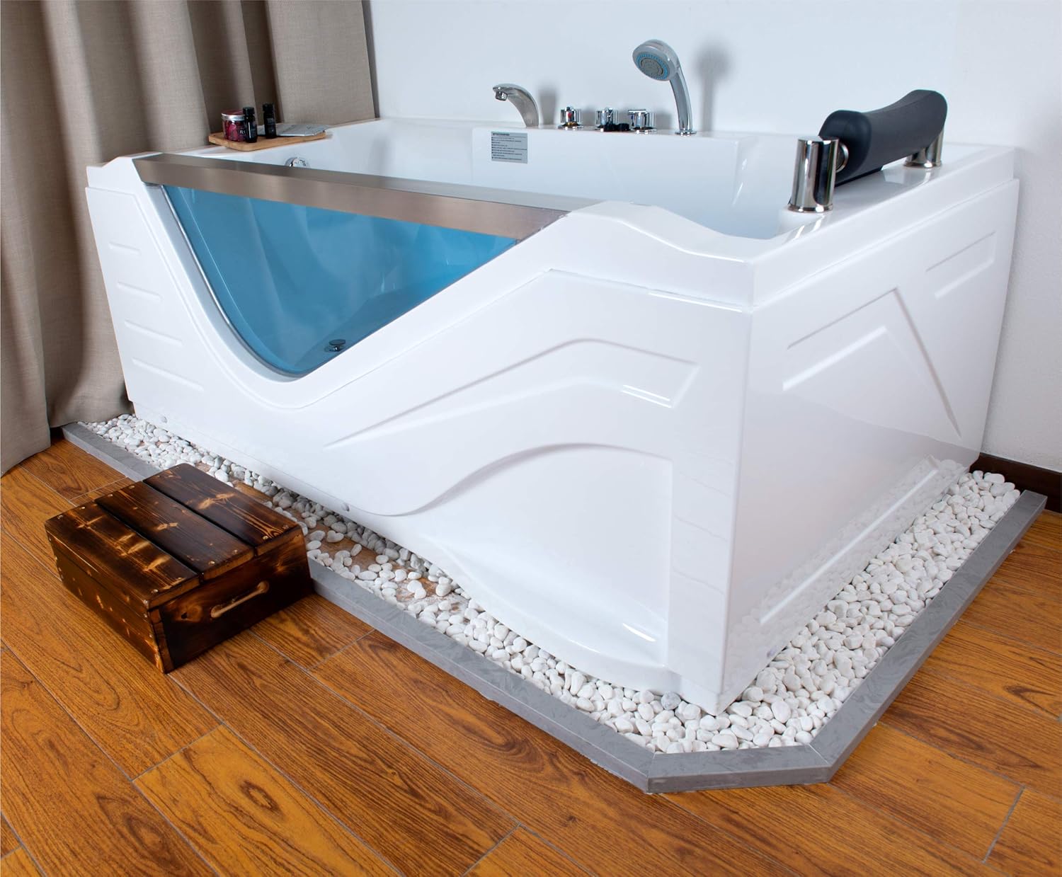 Blue Pinafore Denim Dress