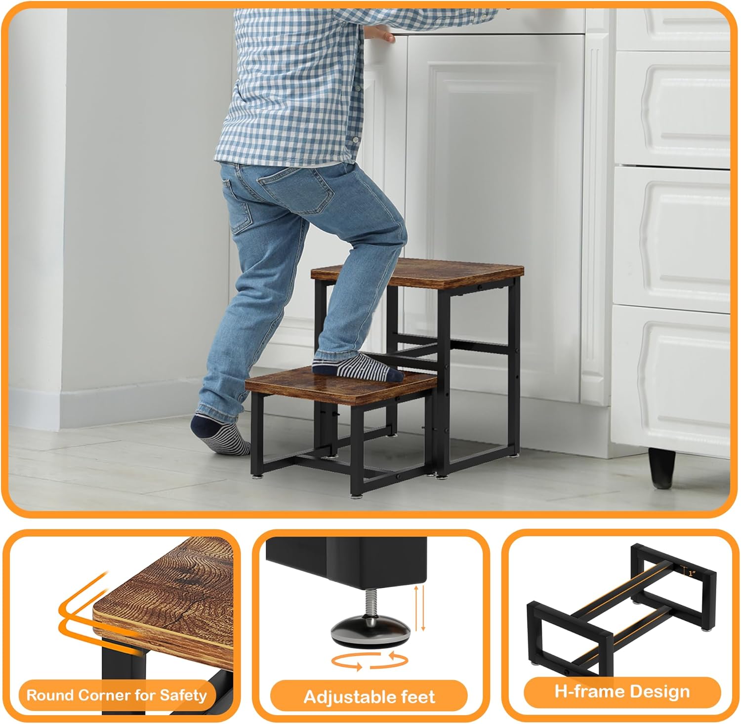 Blue Pinafore Denim Dress